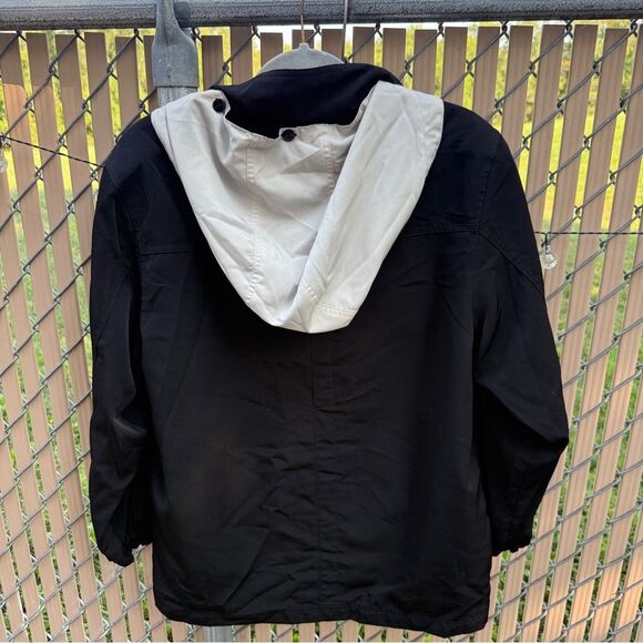 Braetan Jacket Mens Small Black Lined Full Zip Windbreaker Light Weight - Picture 10 of 11